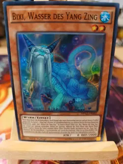 Bixi, Wasser Des Yang Zing MP15-DE085 Super Rare Deutsch EX YUGIOH - Image 1