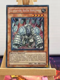 Gladiatorungeheuer Hoplomus LCGX-IT239 Secret Rare Italienisch NM YUGIOH - Image 1
