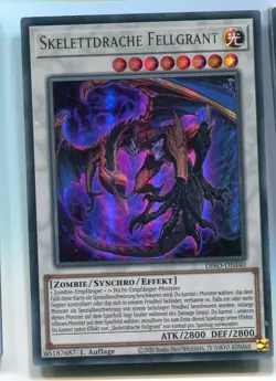Yu-Gi-Oh! Skelettdrache Fellgrant Ultra Rare DIFO-DE040 - Image 1