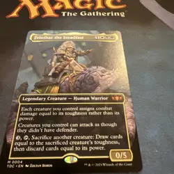 Felothar the Steadfast (Borderless) - Commander: Tarkir: Dragonstorm MTG - Image 1