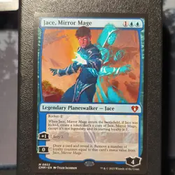 Magic: The Gathering Jace, Mirror Mage Commander Masters 0852 Blue Mythic 2023 - Image 1