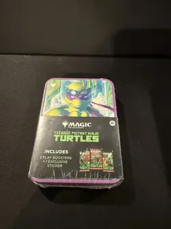 Magic: The Gathering Teenage Mutant Ninja Turtles Tin Donatello 3 Booster Packs - Image 1
