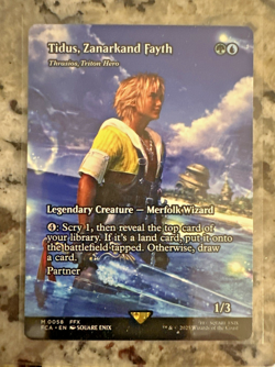 Tidus, Zanarkand Fayth - Thrasios, Triton Hero (Showcase) 0058 Final Fantasy - Image 1
