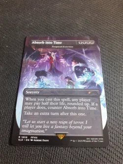 MTG ~ Absorb into Time/Temporal Extortion [Secret Lair Drop (SLD), NM] - Image 1