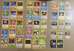 Team Rocket 1ST EDITION WOTC Pokemon BIG Card Lot. 44 Cards Total. - Image 1