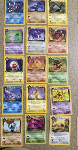 Team Rocket 1ST EDITION WOTC Pokemon BIG Card Lot. 44 Cards Total. - Image 2