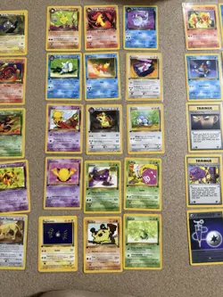 Team Rocket 1ST EDITION WOTC Pokemon BIG Card Lot. 44 Cards Total. - Image 3
