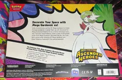 Pokemon Ascended Heroes Mega Gardevoir ex Premium Poster Collection Brand New! - Image 2