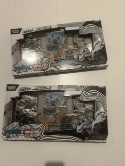 Pokemon TCG (2) Black Bolt & White Flare Unova Heavy Hitters Premium Collection - Image 1