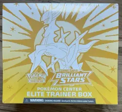 Brilliant Stars Pokemon Center Exclusive Elite Trainer Box Factory Sealed - Image 1