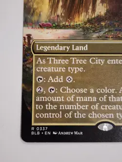 Three Tree City - MINT (Borderless) MTG Bloomburrow 337 Regular - Image 5