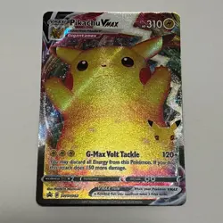 2021 Pokemon Pikachu VMAX SWSH062 Celebrations Black Star Promo - Image 1