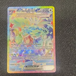 Pokemon Terapagos ex 169/131 Sv: Prismatic Evolutions Holo Rare Basic 230 HP - Image 1
