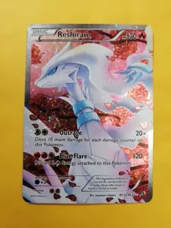 Pokemon - Reshiram RC22/RC25 Full Art - Radiant Collection LP - Image 1