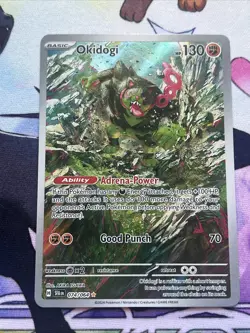 Pokemon TCG OKIDOGI Holo Card 074/064 Shrouded Fable Illustration Rare - Image 3