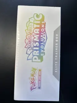 Pokemon Prismatic Evolutions Elite Trainer Box ETB New Factory Sealed - Image 5