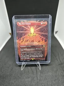The Fire Crystal (Borderless) Final Fantasy Regular - Image 1