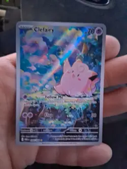 ENGLISH Pokemon TCG Perfect Order Clefairy illustration Rare 094/088 IN HAND - Image 1