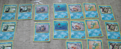 VTG Pokemon Cards 1999 Blue MISTY'S Water LOT 18 Gamefreak GC - Image 1