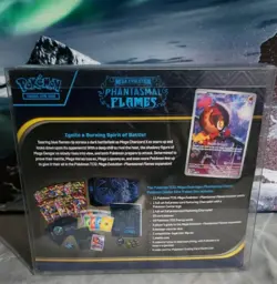 Pokemon TCG: Phantasmal Flames - Pokemon Center ETB Elite Trainer Box (Sealed) - Image 2