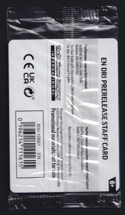 Pokemon TCG Scarlet & Violet Destined Rivals Staff Stamped Promo Pack of 4 - Image 2