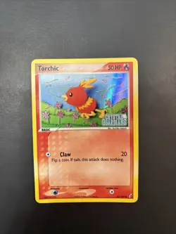 Torchic 65/100 Reverse Holo Pokemon EX Crystal Guardians - NM - Image 1
