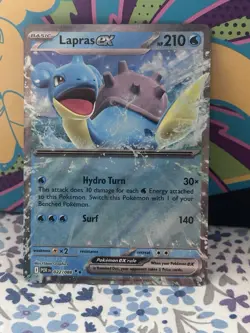 Pokemon TCG Lapras EX 022/088 POR *Perfect Order* Double Rare Water English - Image 1