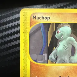 Machop Common Normal Expedition 117/165 Vintage E-Reader Pokemon Card LP- - Image 2