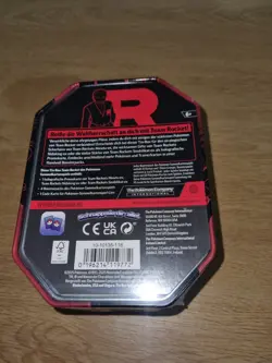 Pokemon TCG Team Rocket Nidoking EX Tin – German – Factory Sealed 2025 - Image 4