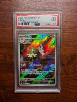 2023 Pokemon SVI EN Kirlia Illustration Rare #212 PSA 9 - Image 1