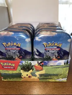 Pokemon TCG Ascended Heroes 3 MINI TIN DISPLAY BOXES Factory Sealed 30 X Tins - Image 2