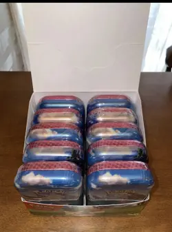 Pokemon TCG Ascended Heroes 3 MINI TIN DISPLAY BOXES Factory Sealed 30 X Tins - Image 3