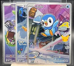 First Partner Series 1 IR Sinnoh Set (3 Cards) 40, 41, 42 Promo Pokemon TCG NM - Image 1