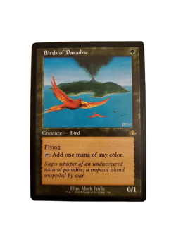 1x Birds of Paradise Retro Frame Dominaria Remastered MTG Magic the Gathering NM - Image 1