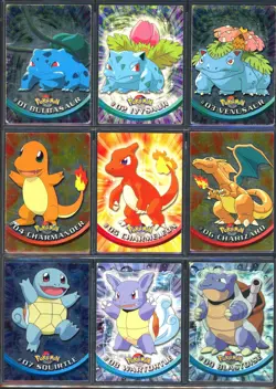 Pokemon Cards - Complete Topps Series 1 Set - 90 Cards - Ash Pikachu Charizard - Image 1
