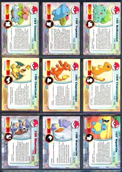 Pokemon Cards - Complete Topps Series 1 Set - 90 Cards - Ash Pikachu Charizard - Image 2