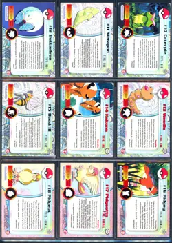 Pokemon Cards - Complete Topps Series 1 Set - 90 Cards - Ash Pikachu Charizard - Image 4