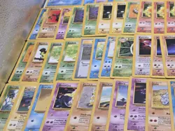 Pokemon 310 Pokemon TCG Vintage Lot 120 TRAINERS And 190 Are Pokemon NoENERGIES - Image 5