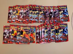 29 x DESTINED RIVALS Pokemon Cards Sealed BOOSTER PACKS Lot Of Sealed Packs - Image 1