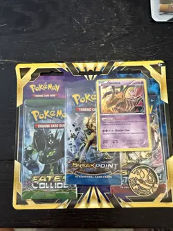 2016 Pokemon Giratina 3-Booster Factory Sealed Blister Pack English - Image 1