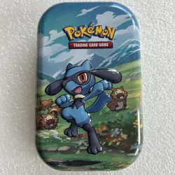Pokemon Trading Card Game Riolu Tin ONLY - Image 1