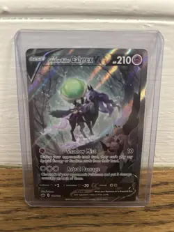 Pokemon TCG Shadow Rider Calyrex v Alternate Art 172/198 Near Mint Condition - Image 1