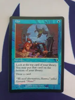 *FOIL* Opt Invasion MTG Single Magic The Gathering Card - Image 1