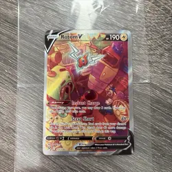 Pokemon TCG Rotom V (Alternate Full Art) 177/196 Swsh11: Lost Origin - Image 1