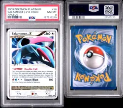 Pokemon TCG Salamence LV. X 98/99 PSA 8 Holo Platinum Arceus 2009 - Image 3