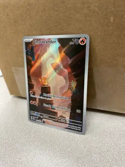 Pokemon Charmander Illustration Rare Holo 168/165 Scarlet & Violet 151 English - Image 3