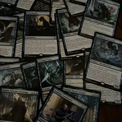 50 Blue MTG Rares - Magic the Gathering mixed Lot - Image 2