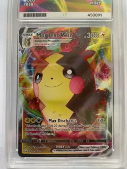 Pokemon Morpeko VMAX 038/072 2021 Shining Fates Holo Ace 9 Mint - Image 2