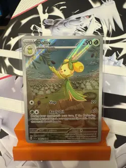 Pokemon TCG Dolliv Scarlet Violet Base Illustration Rare Card 200/198 NM - Image 1