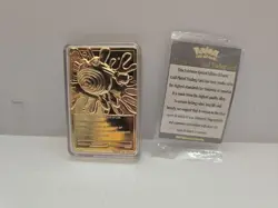 Pokemon Limited Edition 1999 Poliwhirl 23K Gold Plated Trading Card W Certificat - Image 4
